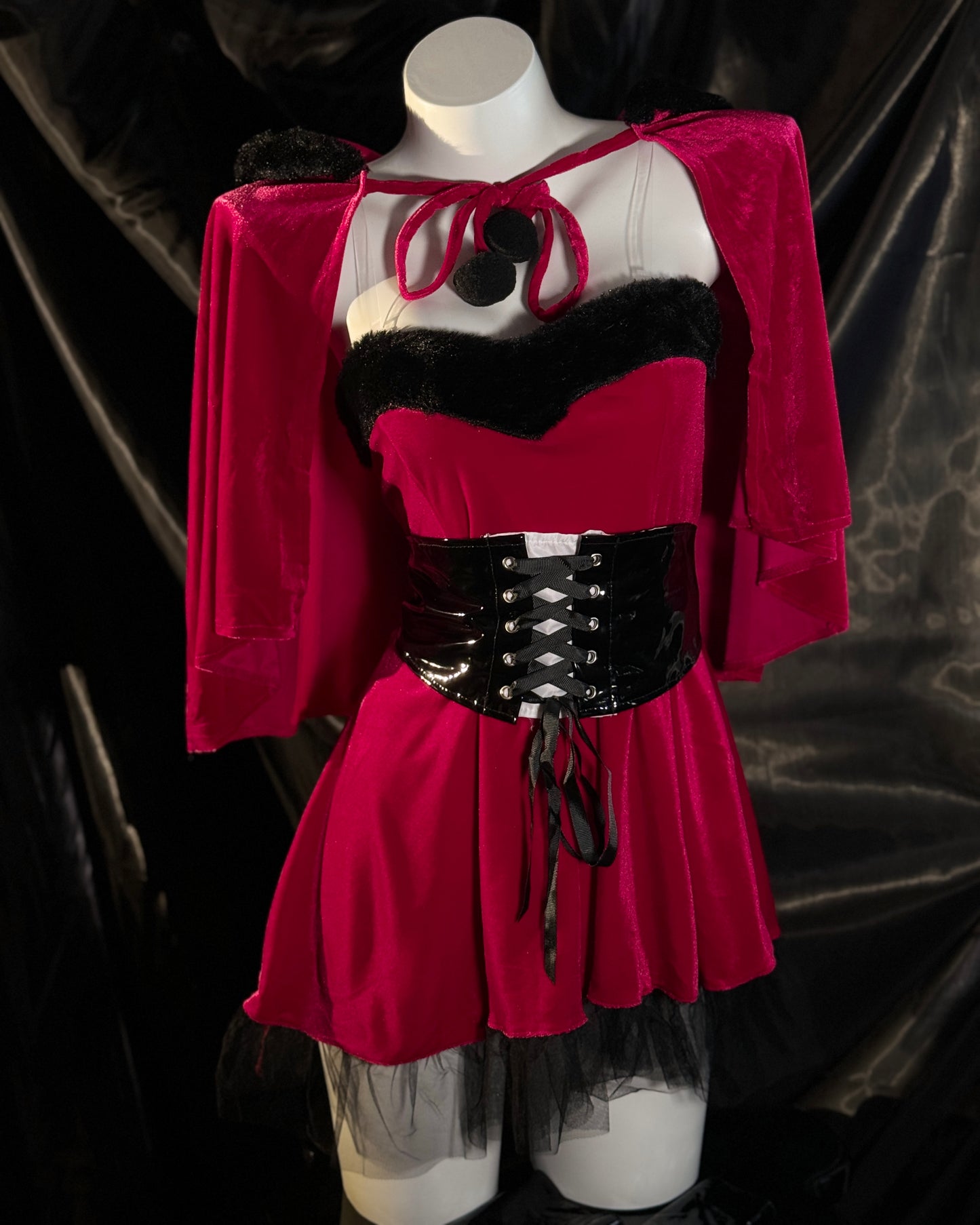 Little Red Riding Hood Velvet Costume