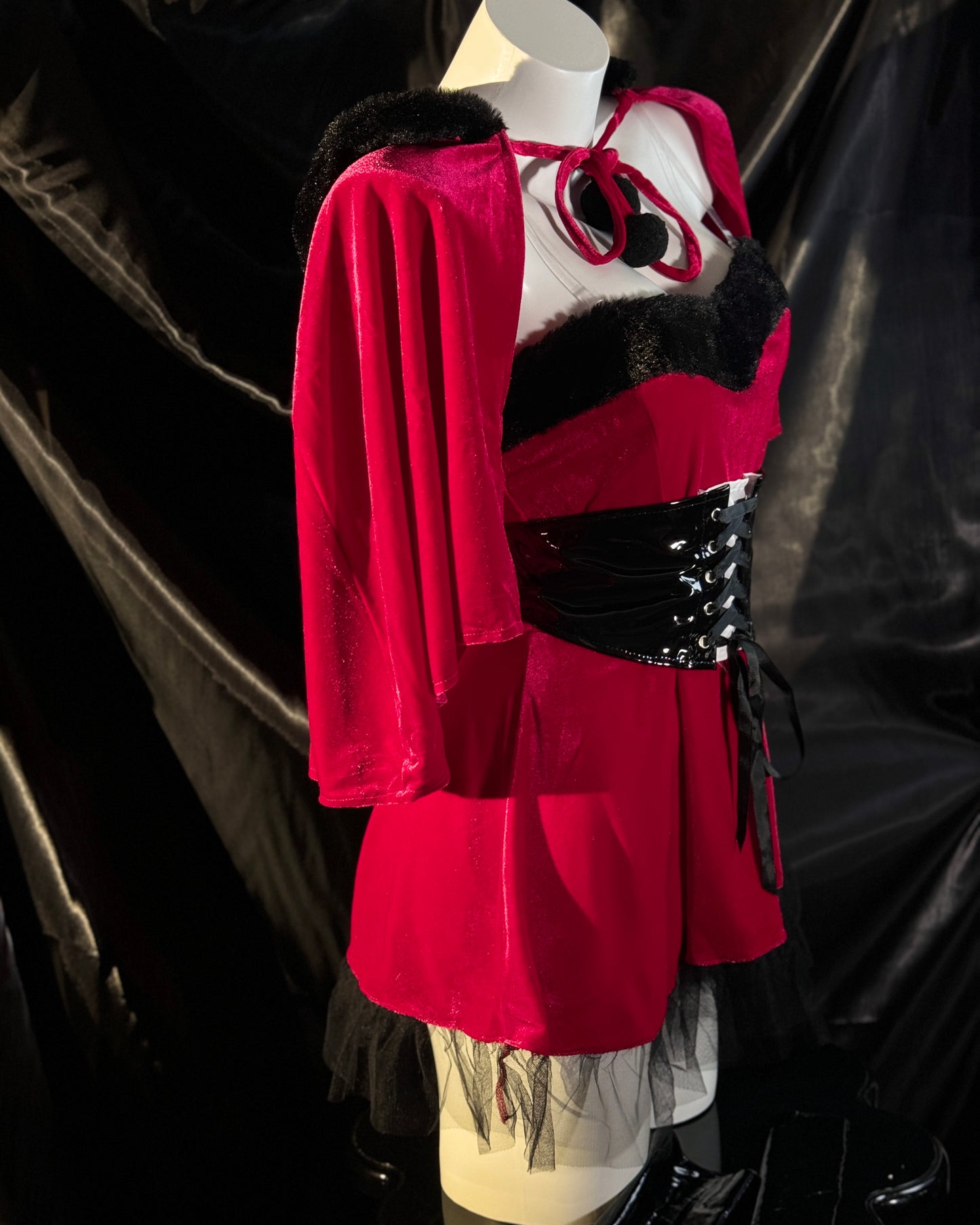 Little Red Riding Hood Velvet Costume