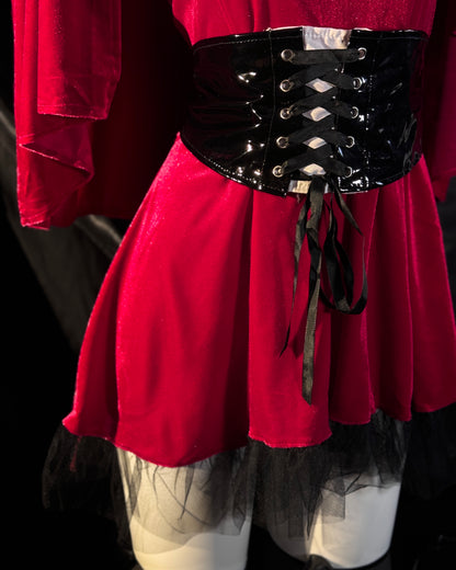 Little Red Riding Hood Velvet Costume