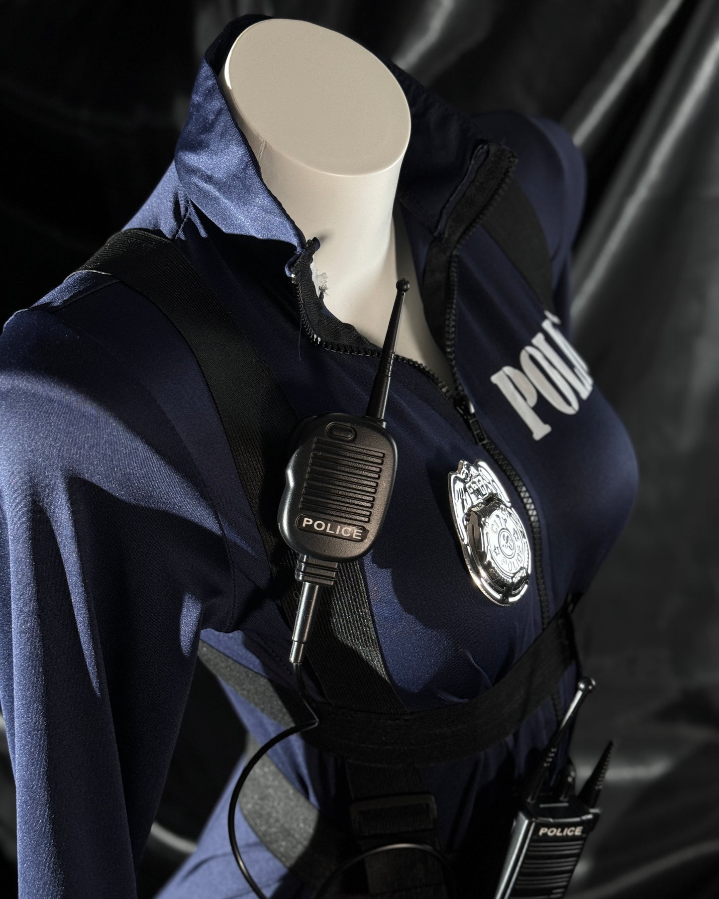 Sexy Police Officer Costume Lingerie Set