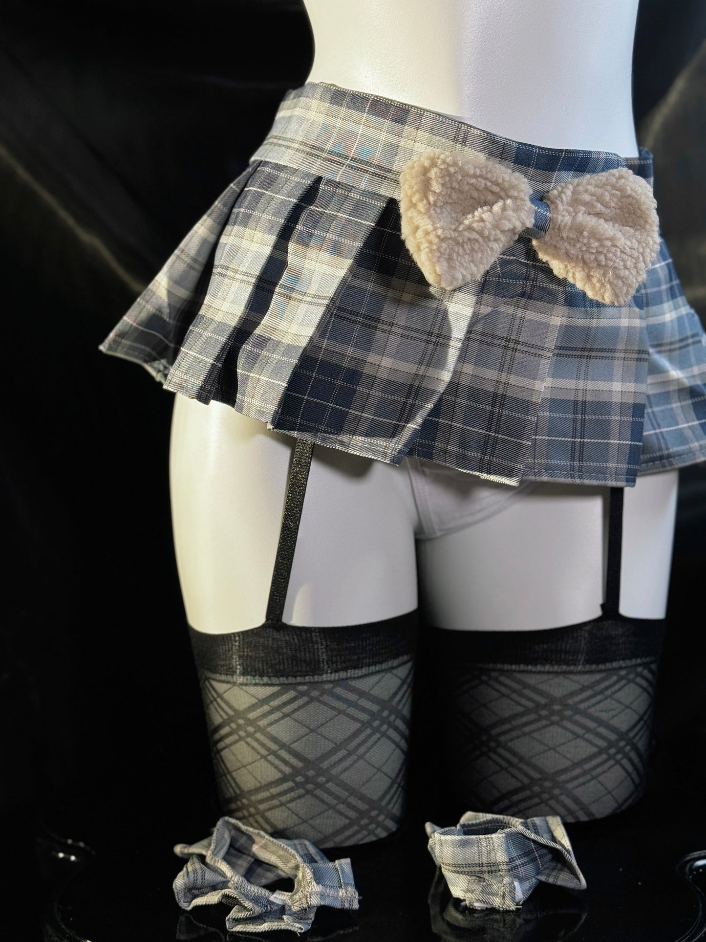 Teddy Bear Uniform Lingerie Set