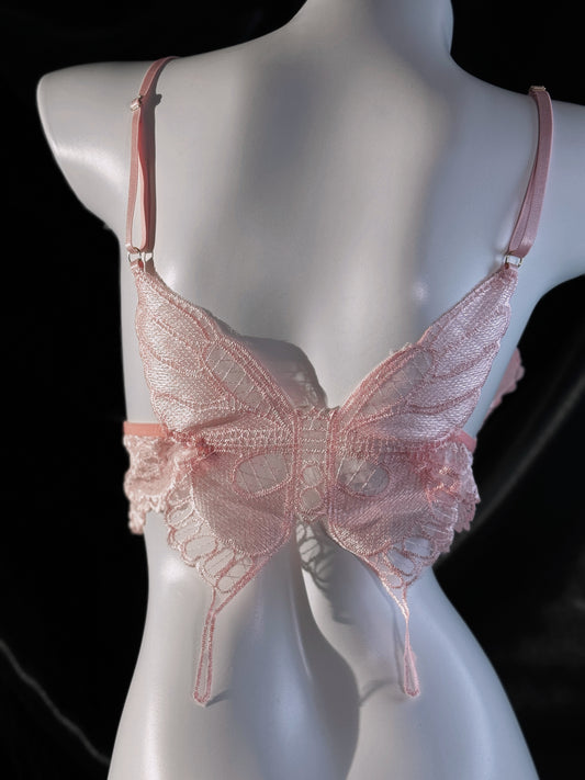 Butterfly Lace Bralette Lingerie