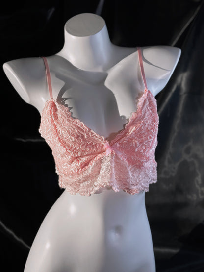 Butterfly Lace Bralette Lingerie