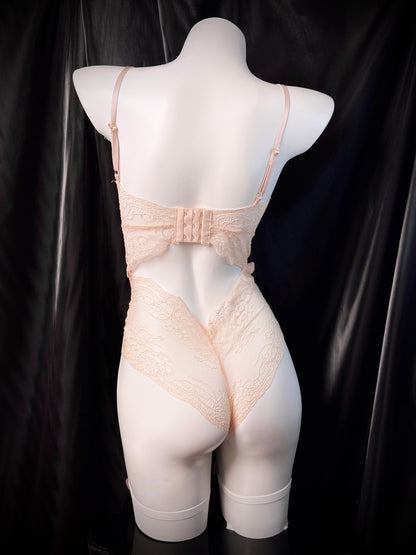 Dolores Lolita Roses Lace Teddy Lingerie